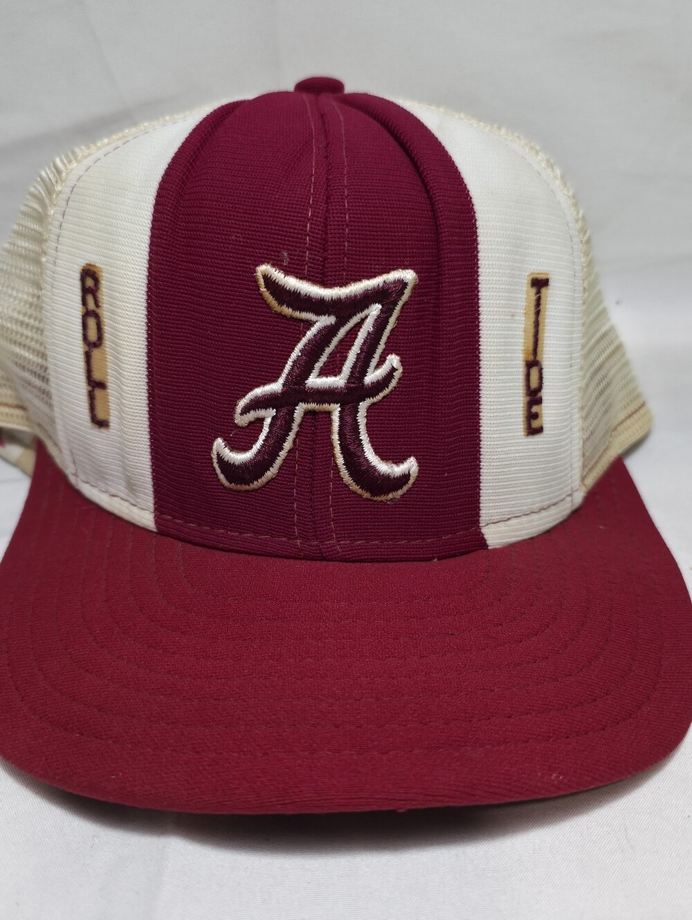 Vintage 1980's Lucky Stripes Alabama Roll Tide Trucker Hat